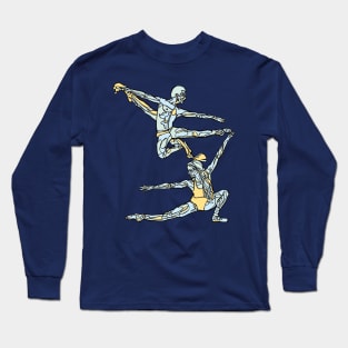 Ballet Dancers Dance Couple Long Sleeve T-Shirt